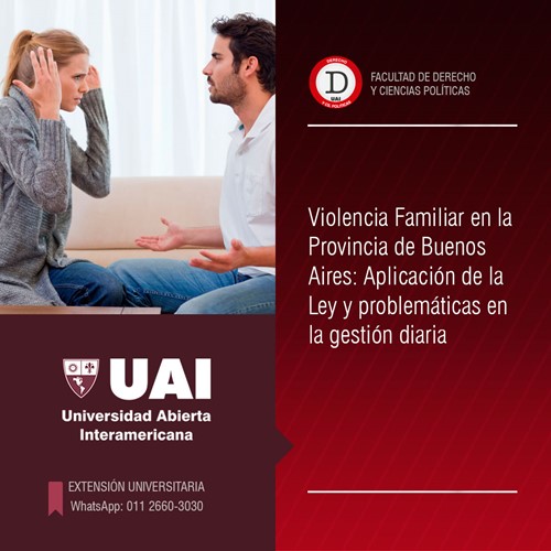 Violencia Familiar en la Provincia de Buenos Aires: Aplicación de la Ley y problemáticas en la gestión diaria.